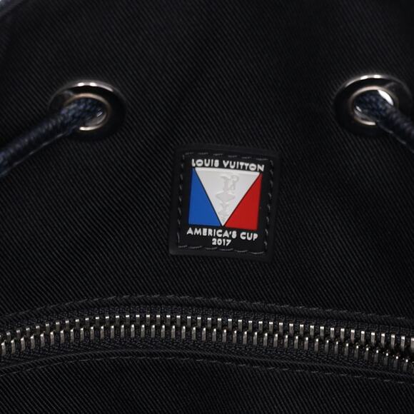 Louis Vuitton 2017 America's Cup Damier Cobalt Noe Marin Bucket Bag Tote - Picture 6 of 8